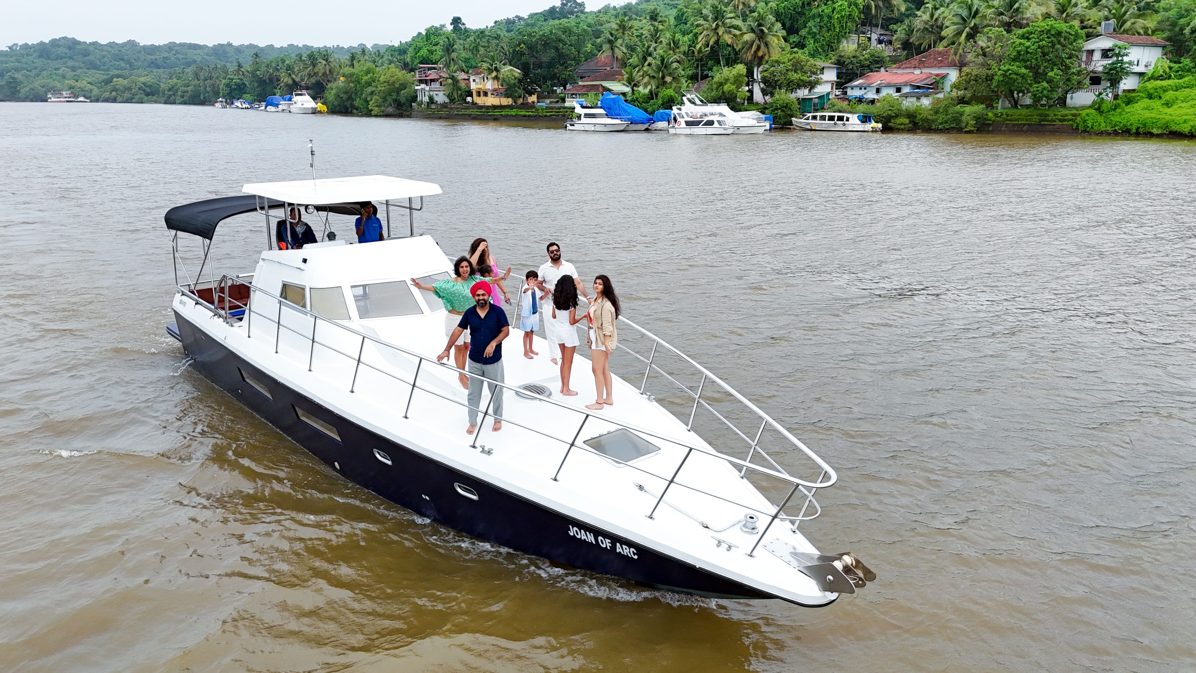 Party on a Yacht in Goa