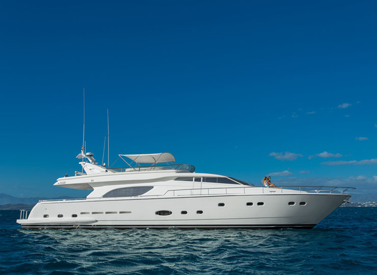 Luxury Yacht in Goa & Mumbai - Ferretti 810
