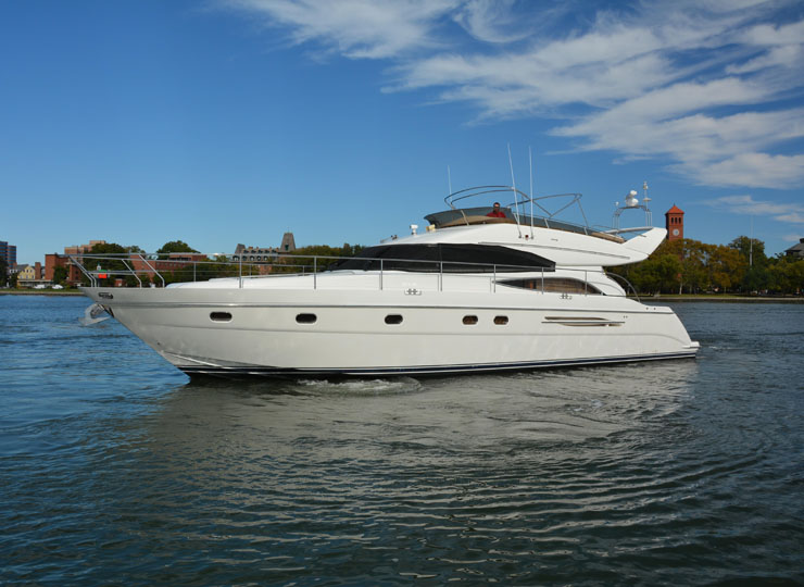 Yacht Rental In Goa & Mumbai - Princess 61